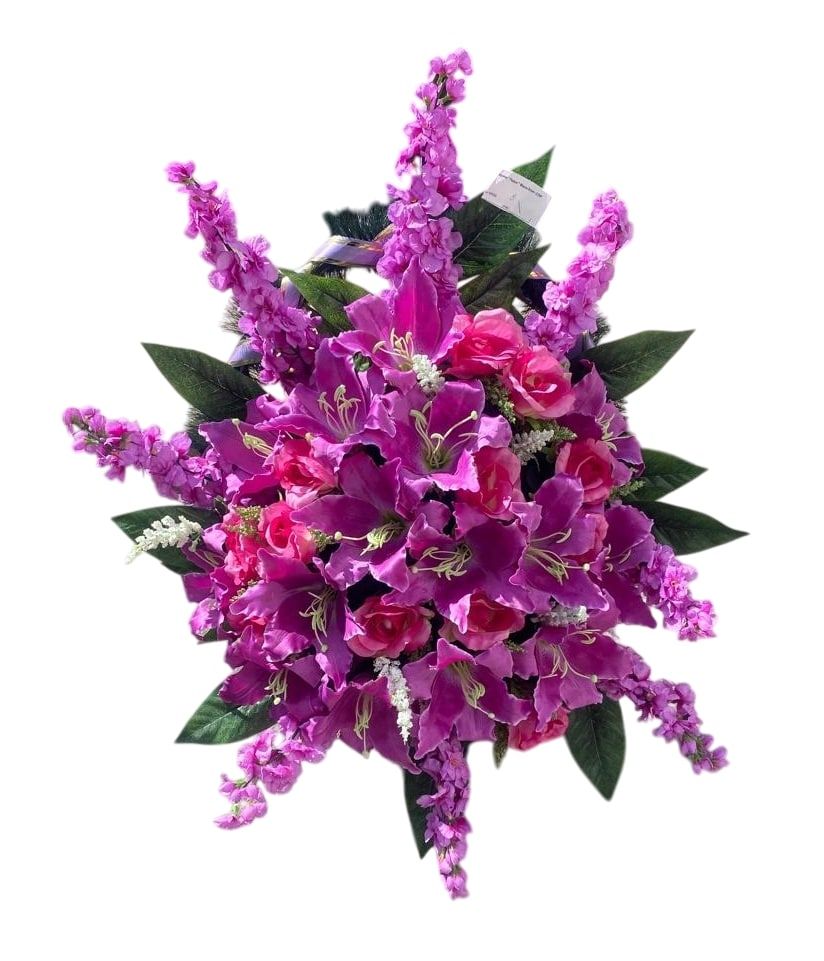 Корзина "Ладья" малая элит фиолетовая