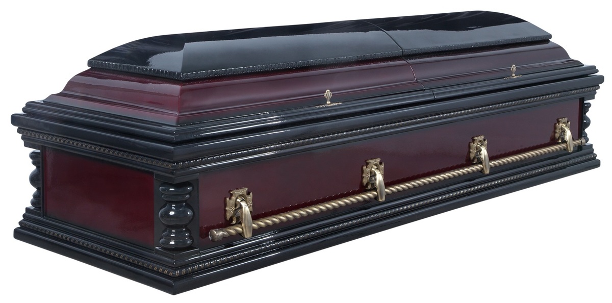 Гроб двухкрышечный "Вегас"