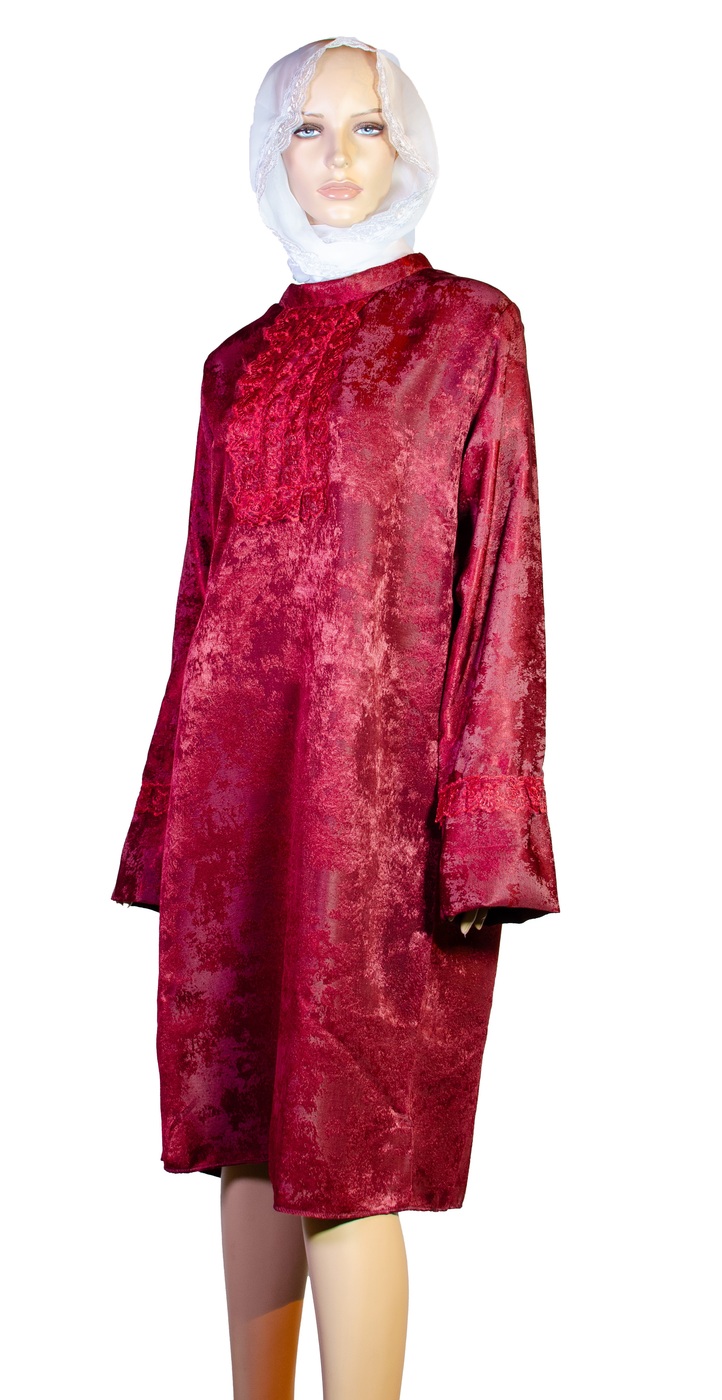 Символическое одеяние женское для усопшего с шарфом "Элит-2"