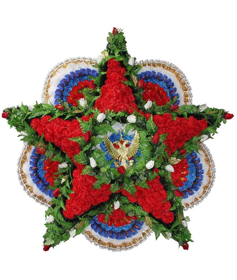 Венок "Звезда" большая