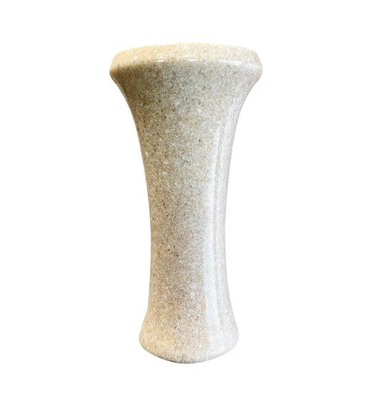 Полуваза 13 см белая