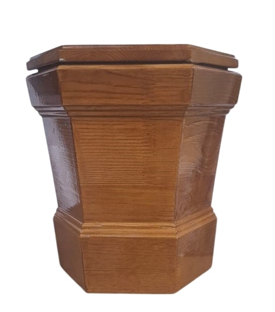 Урна для праха деревянная 2/6 Лак