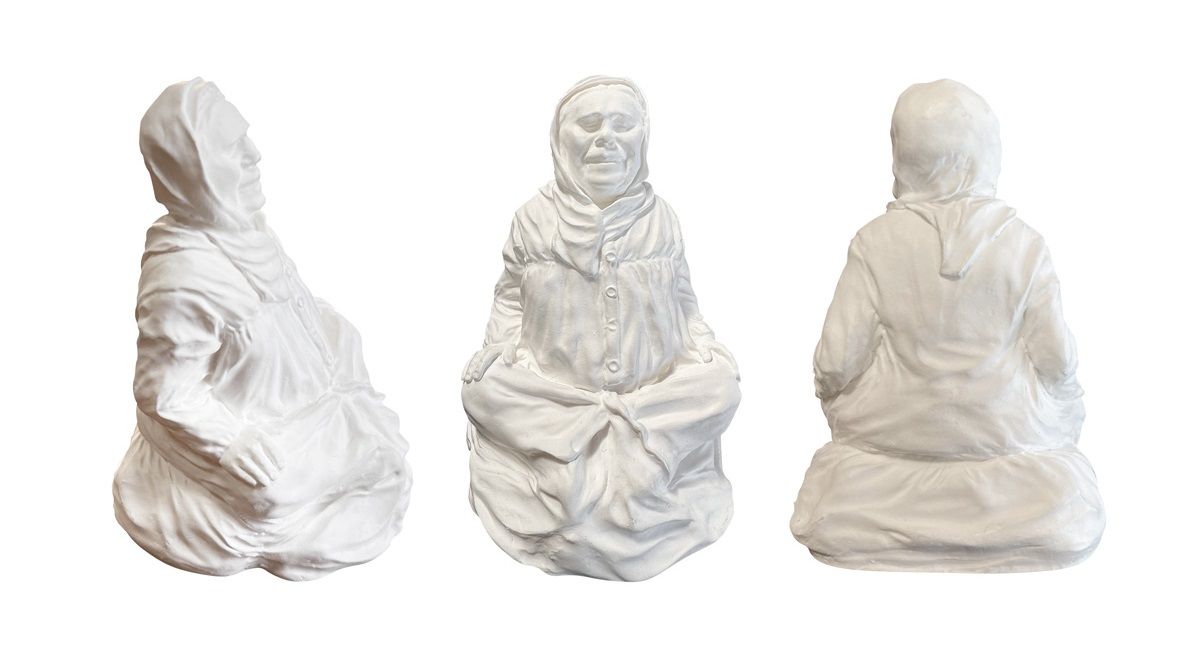 Матрона 12 см Белая