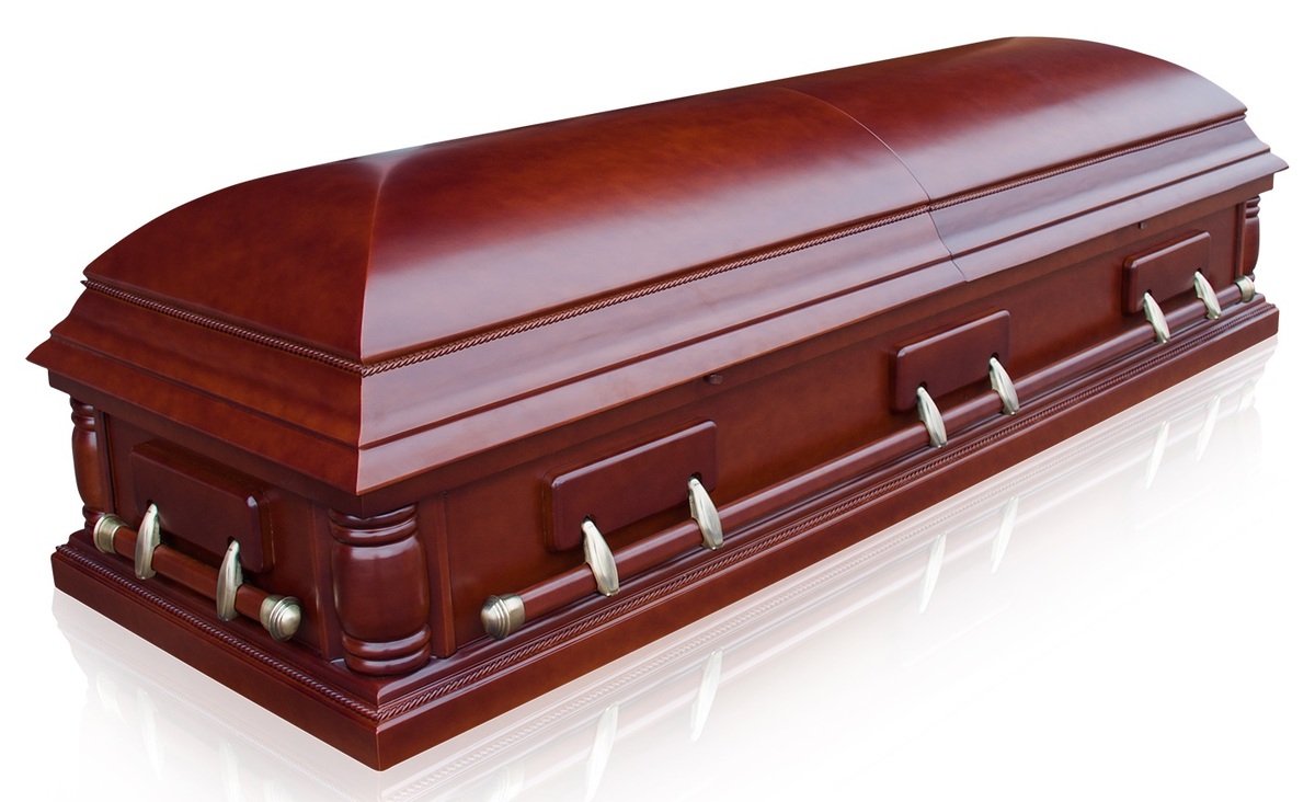 Гроб двухкрышечный "Пекин"