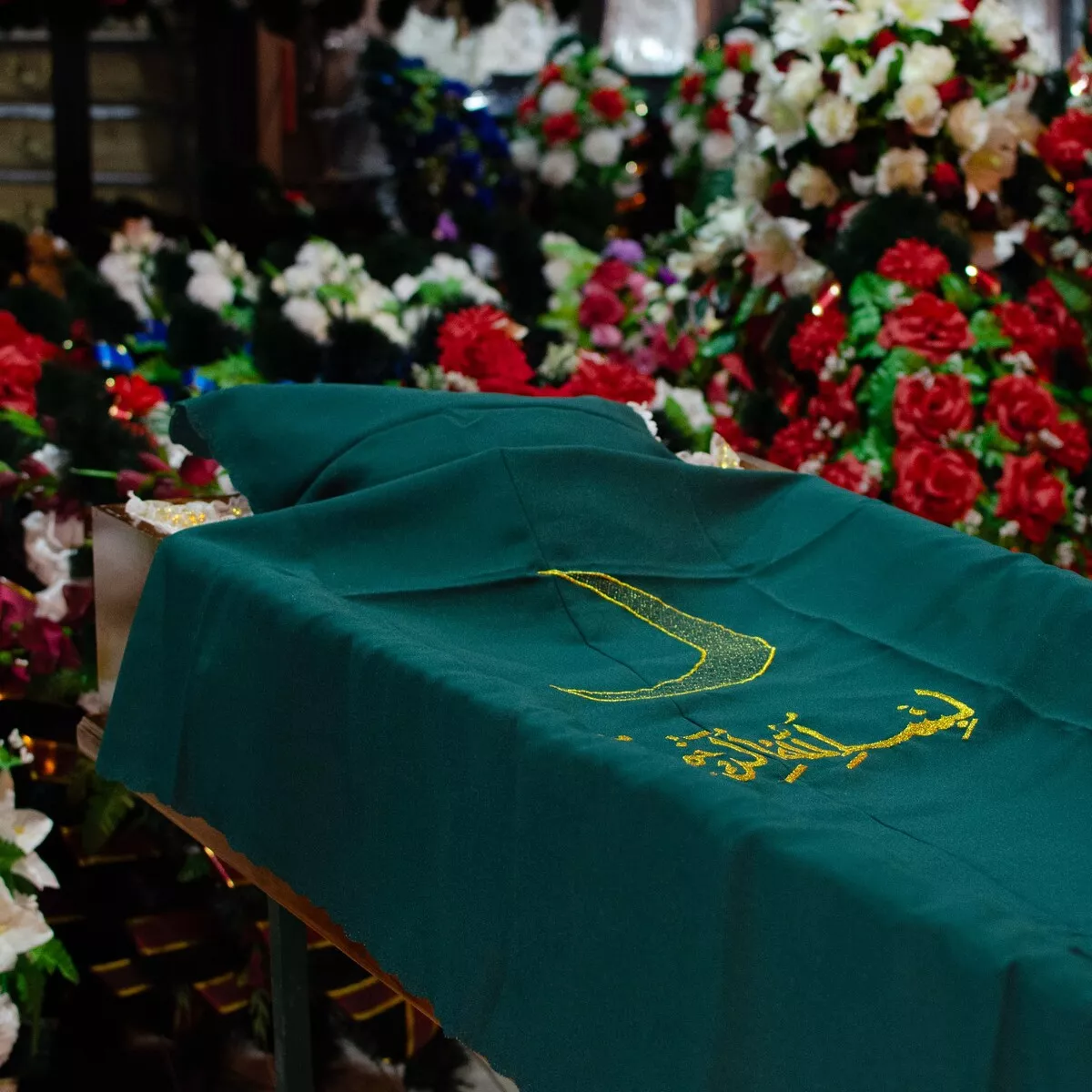 Набор для погребения "Габардин" с мусульманской символикой