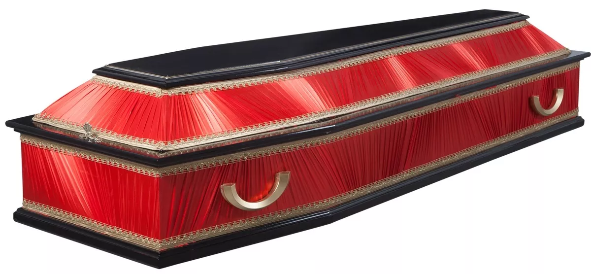 Гроб "Комбинированный" 6 гранный