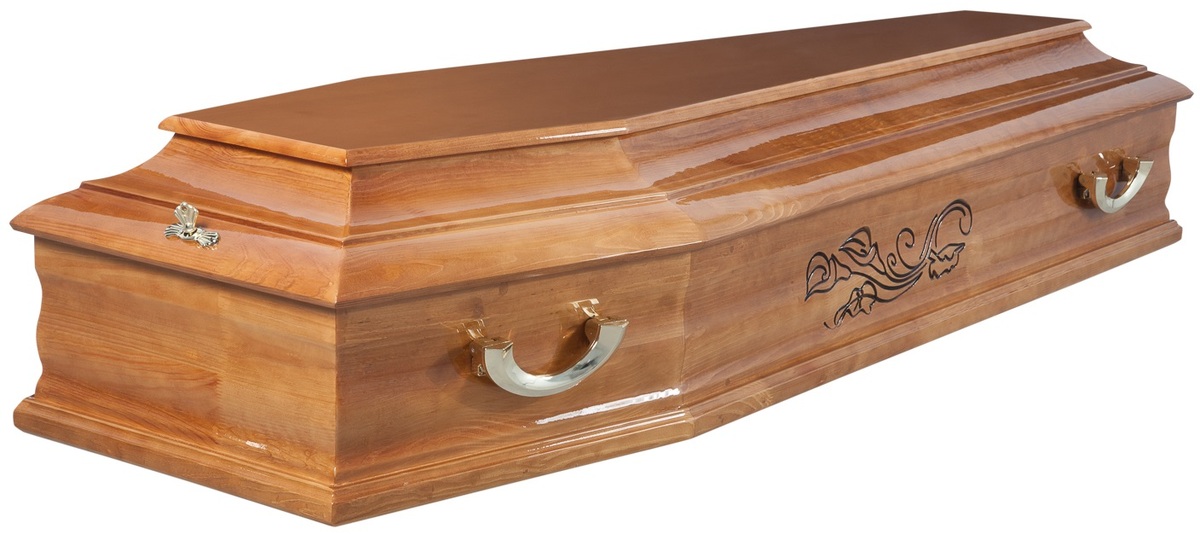 Гроб "Ирис" 6 гранный