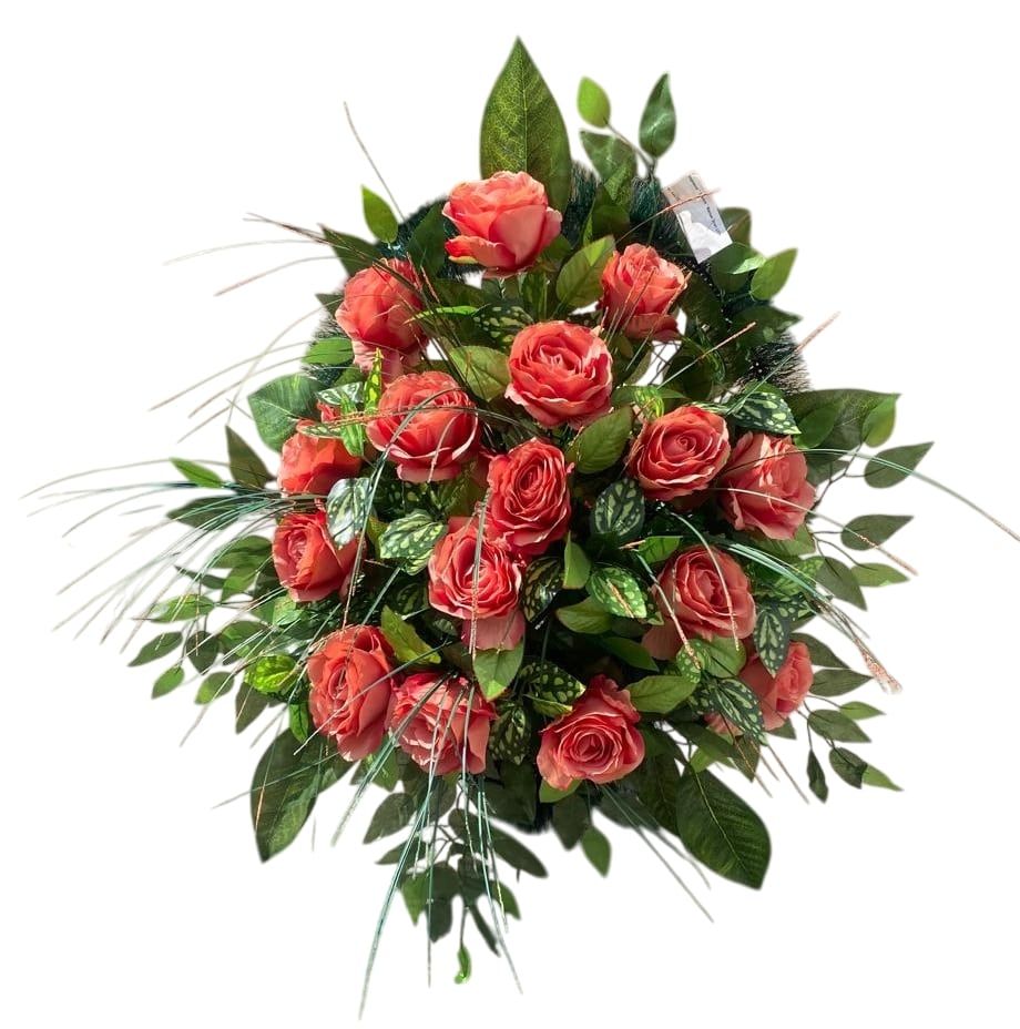 Корзина "Ладья" малая элит пыльная роза