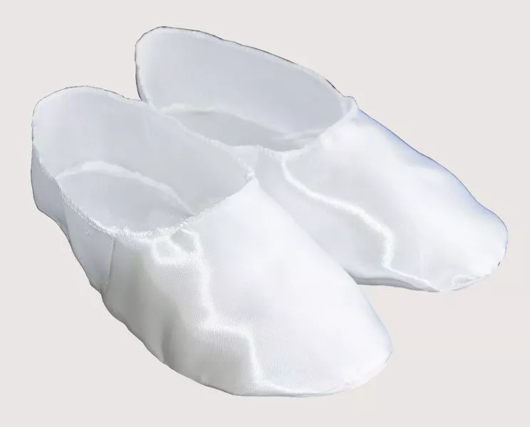 Следки ритуальные атлас белые