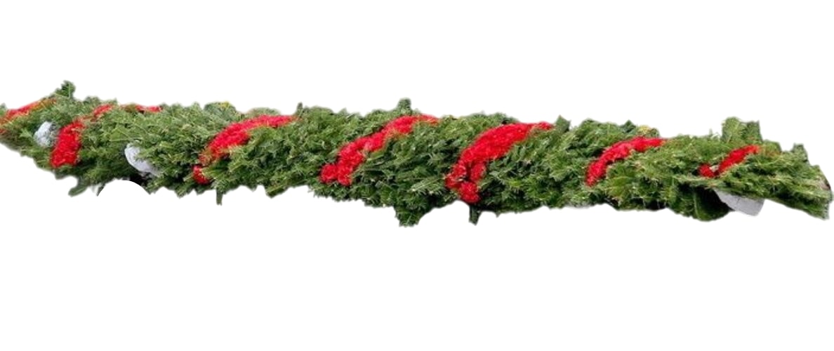 Гирлянда из живых цветов