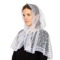 Изделие №12 Н траурная церковная кружевная