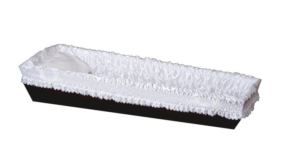 Постель в гроб "Милан" с наволочкой