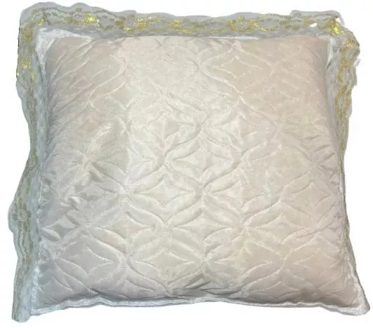 Подушка в гроб стеганный шелк