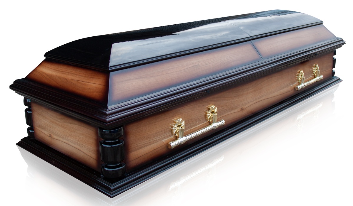 Гроб двухкрышечный "Элегант"
