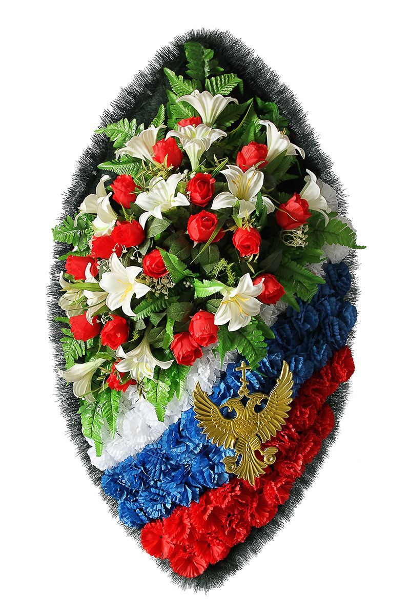 Венок "Триколор" № 3