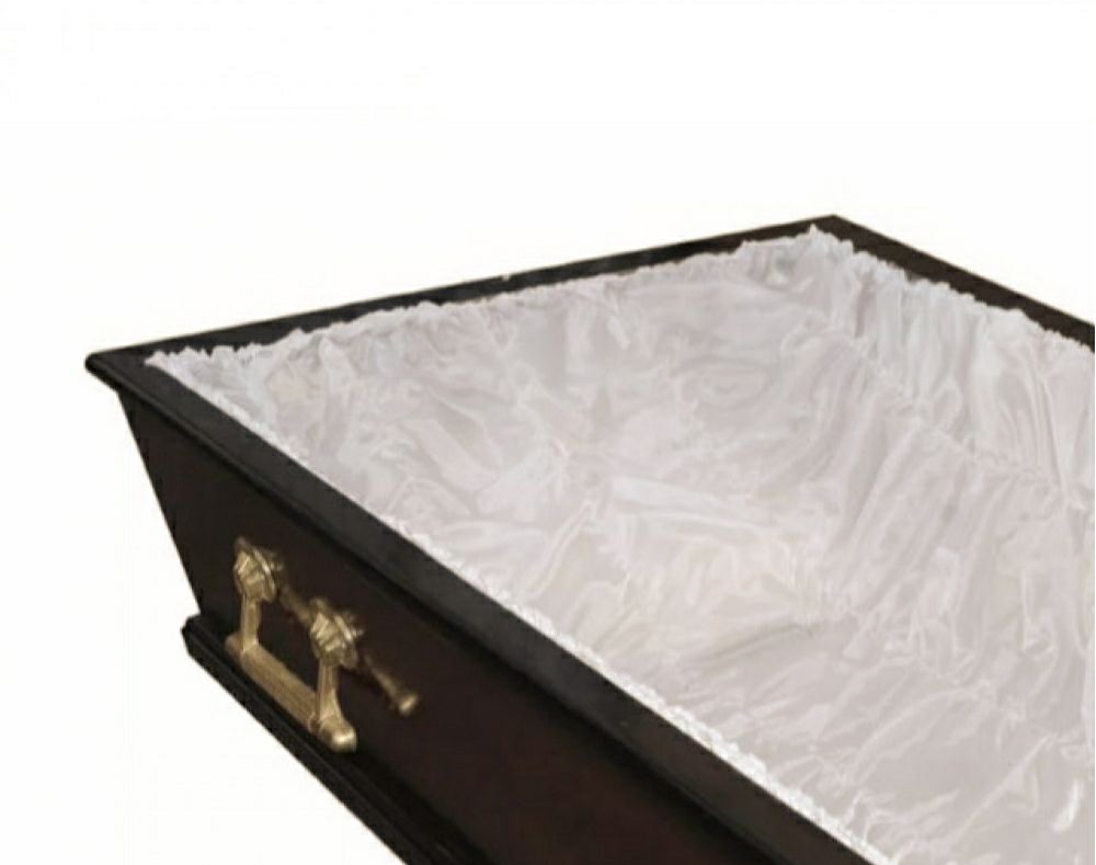 Постель в гроб "Шелк-гофре"