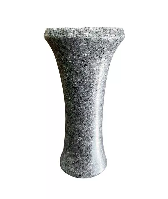 Полуваза 13 см серая