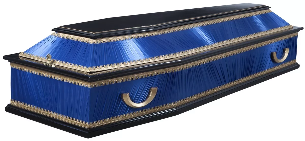 Гроб "Комбинированный" 6 гранный