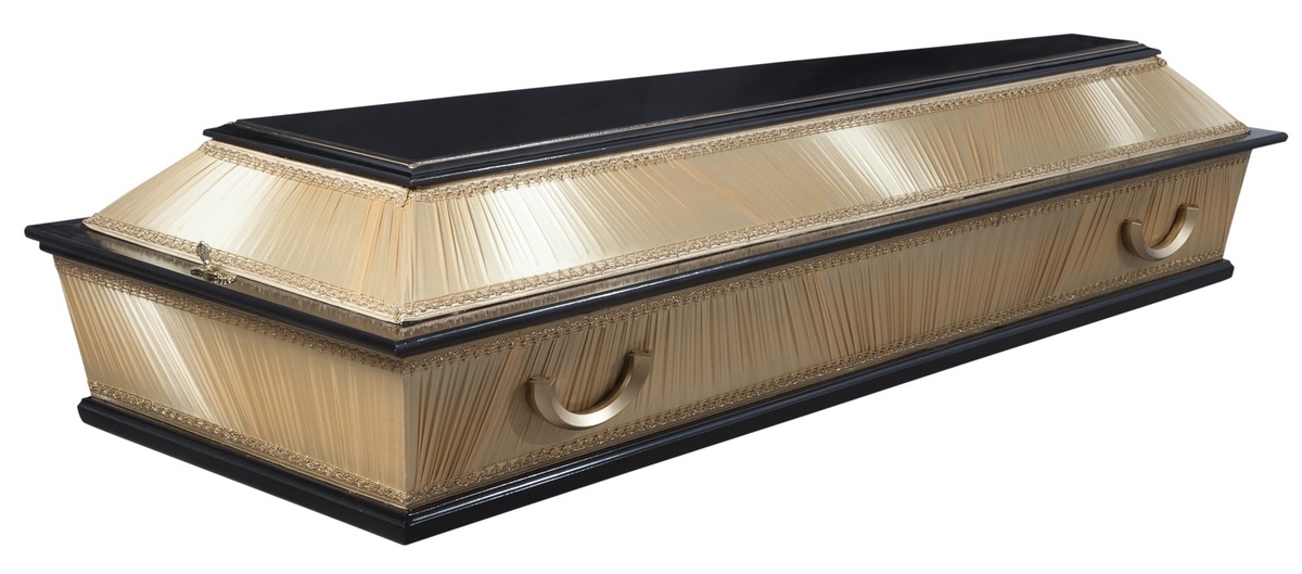 Гроб "Комбинированный" 4 гранный