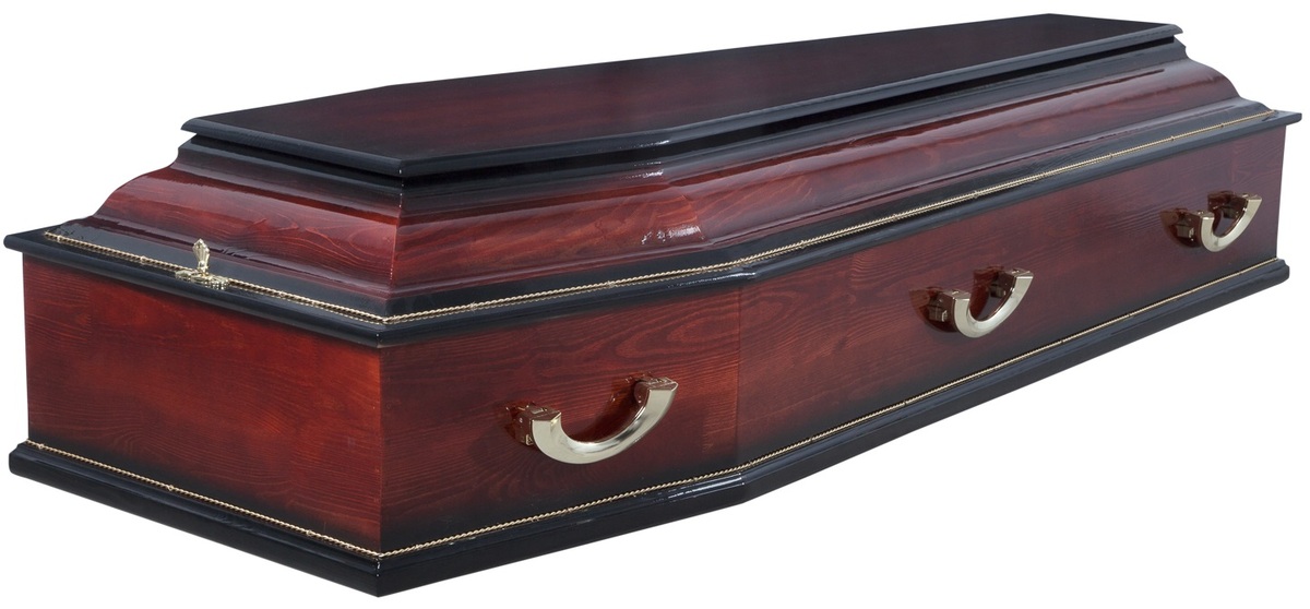 Гроб "Классика" 6 гранный Колода