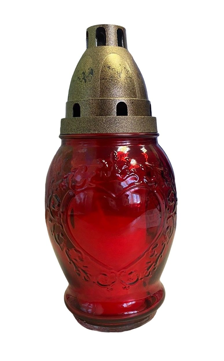 Ритуальная лампадка большая 25,5см