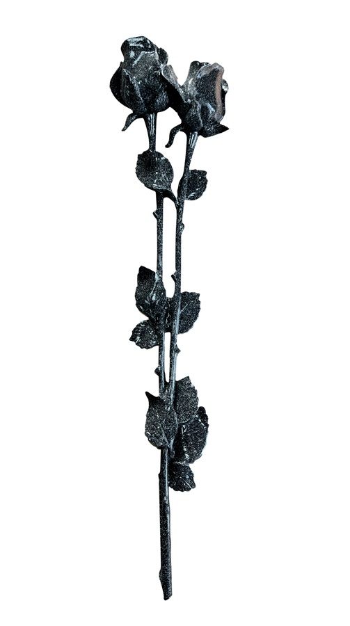 Розы 60 см серые