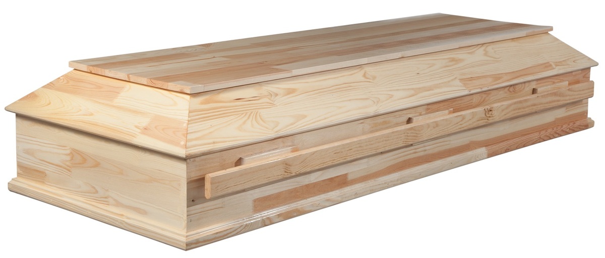 Гроб "Мусульманский" лакированный