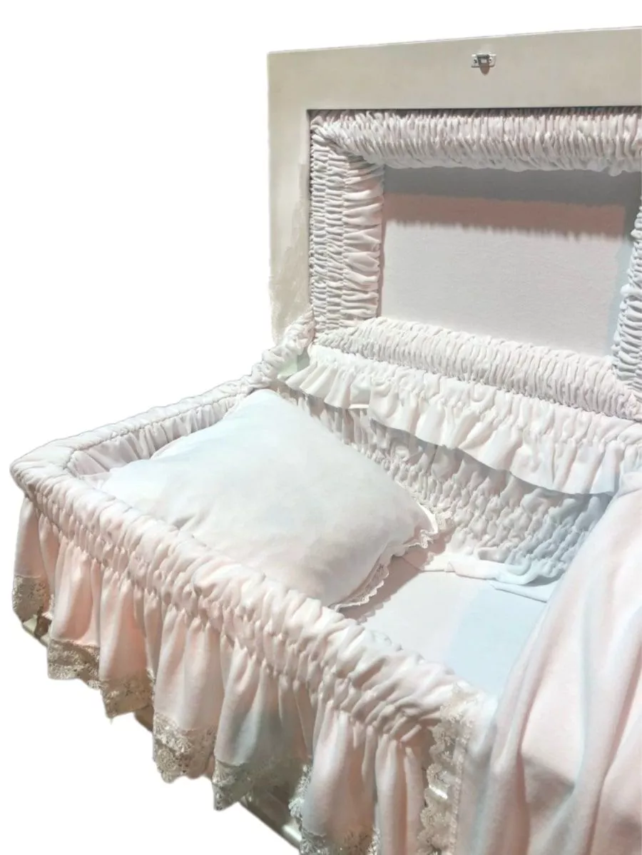 Постель в гроб "Виктория" с подушкой