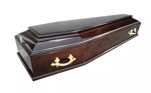 Гроб "Эколь" 6 гранный БК