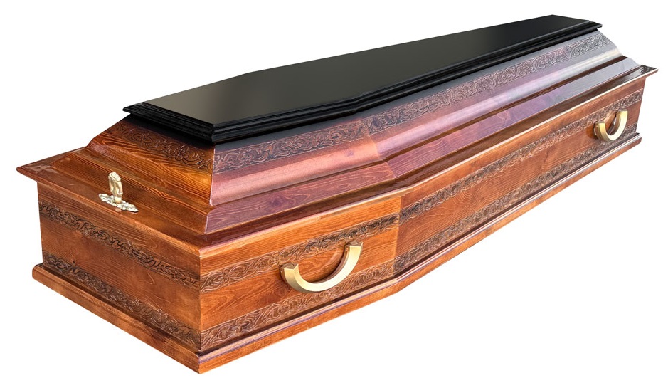 Гроб "Узор №3" 6 гранный