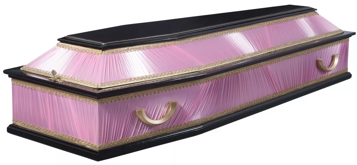 Гроб "Комбинированный" 6 гранный