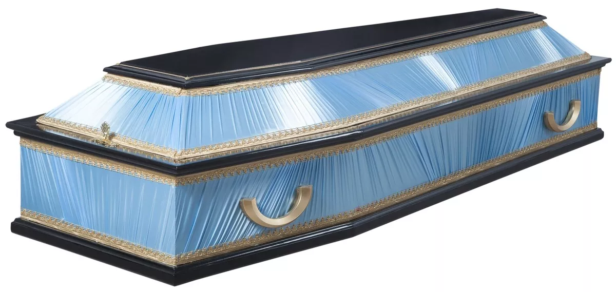 Гроб "Комбинированный" 6 гранный