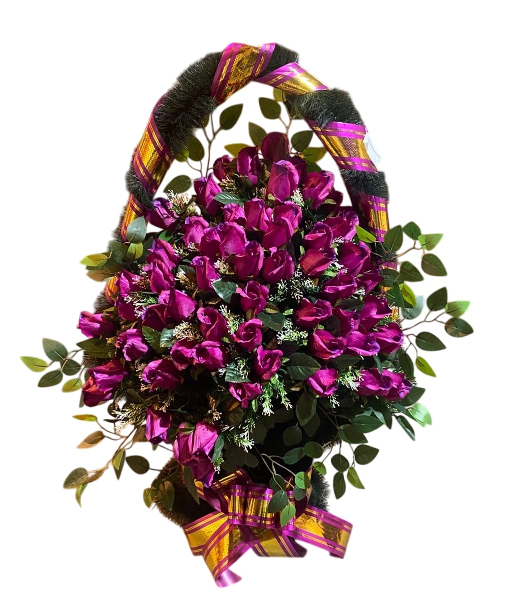 Корзина "Авторская" фиолетовая