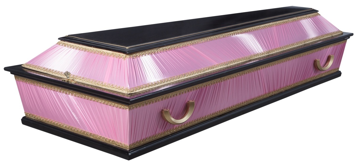 Гроб "Комбинированный" 4 гранный