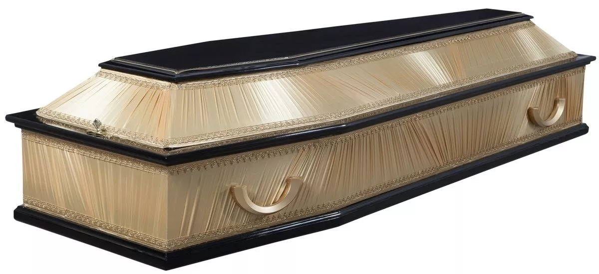 Гроб "Комбинированный" 6 гранный