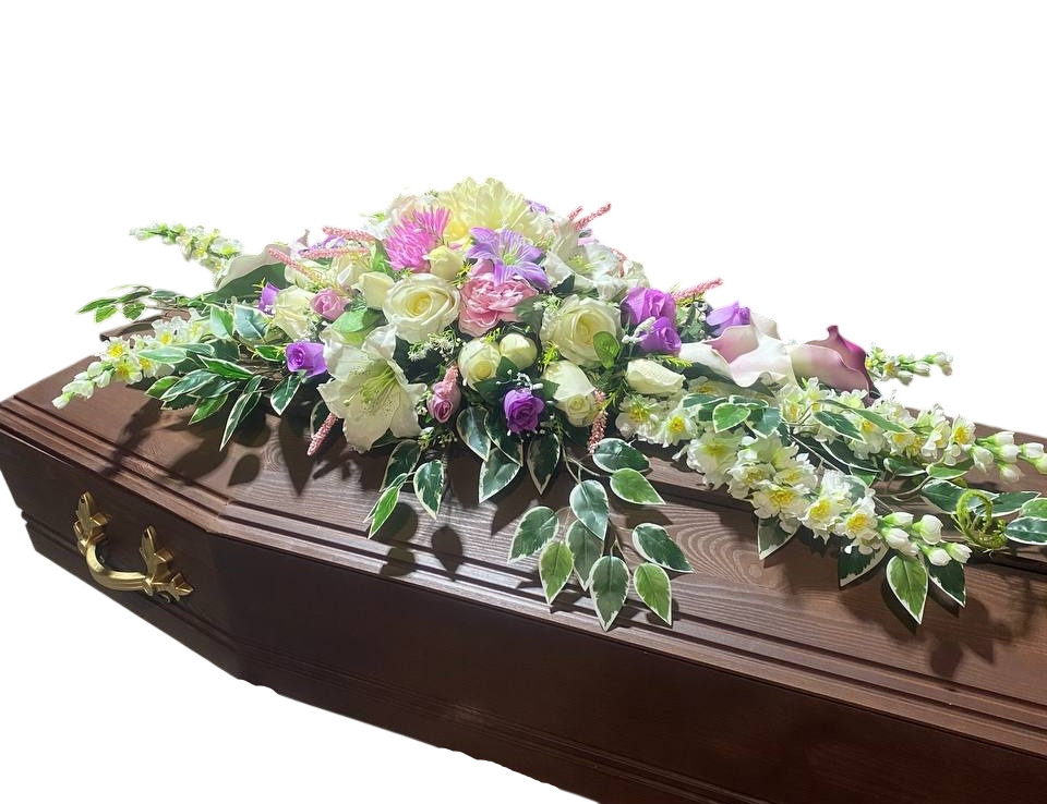 Флоретка на гроб авторская цветная