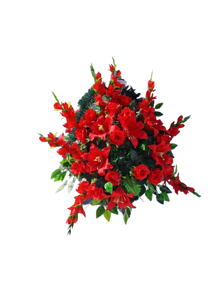 Корзина «Ладья» малая элит красная